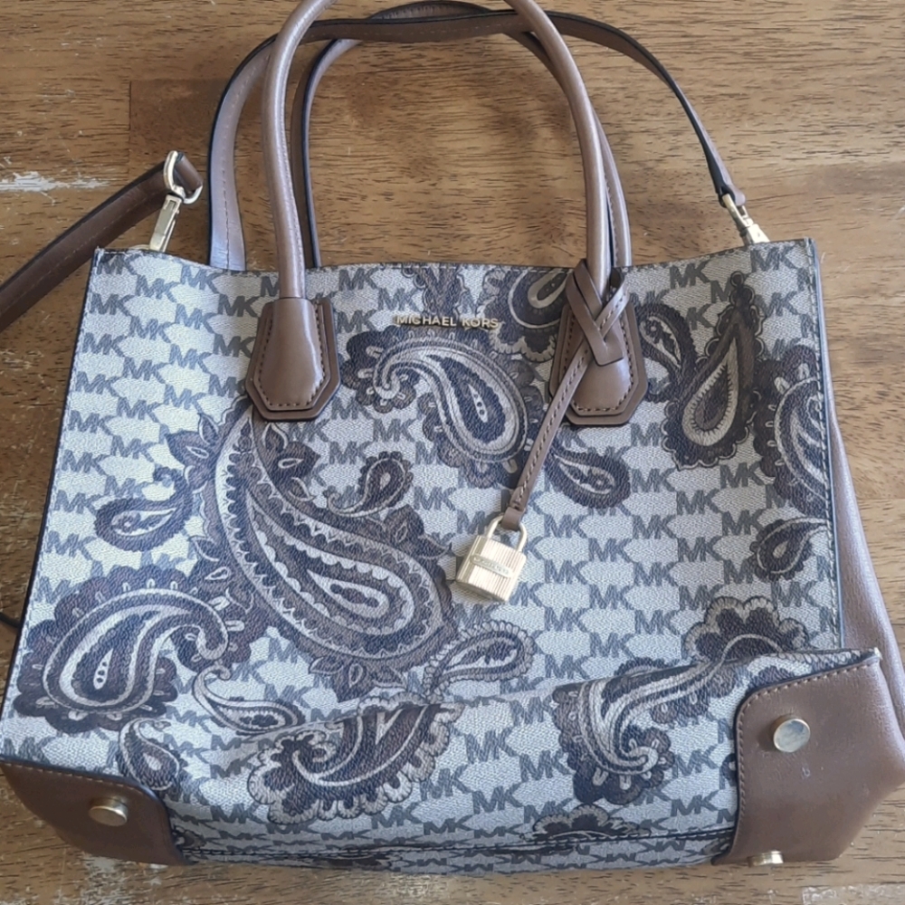 Michael Kors Paisley Print Crossbody Handbag